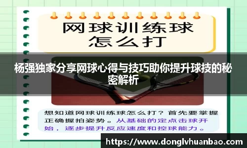 杨强独家分享网球心得与技巧助你提升球技的秘密解析