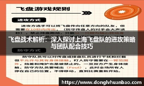 飞盘战术解析：深入探讨上海飞盘队的进攻策略与团队配合技巧